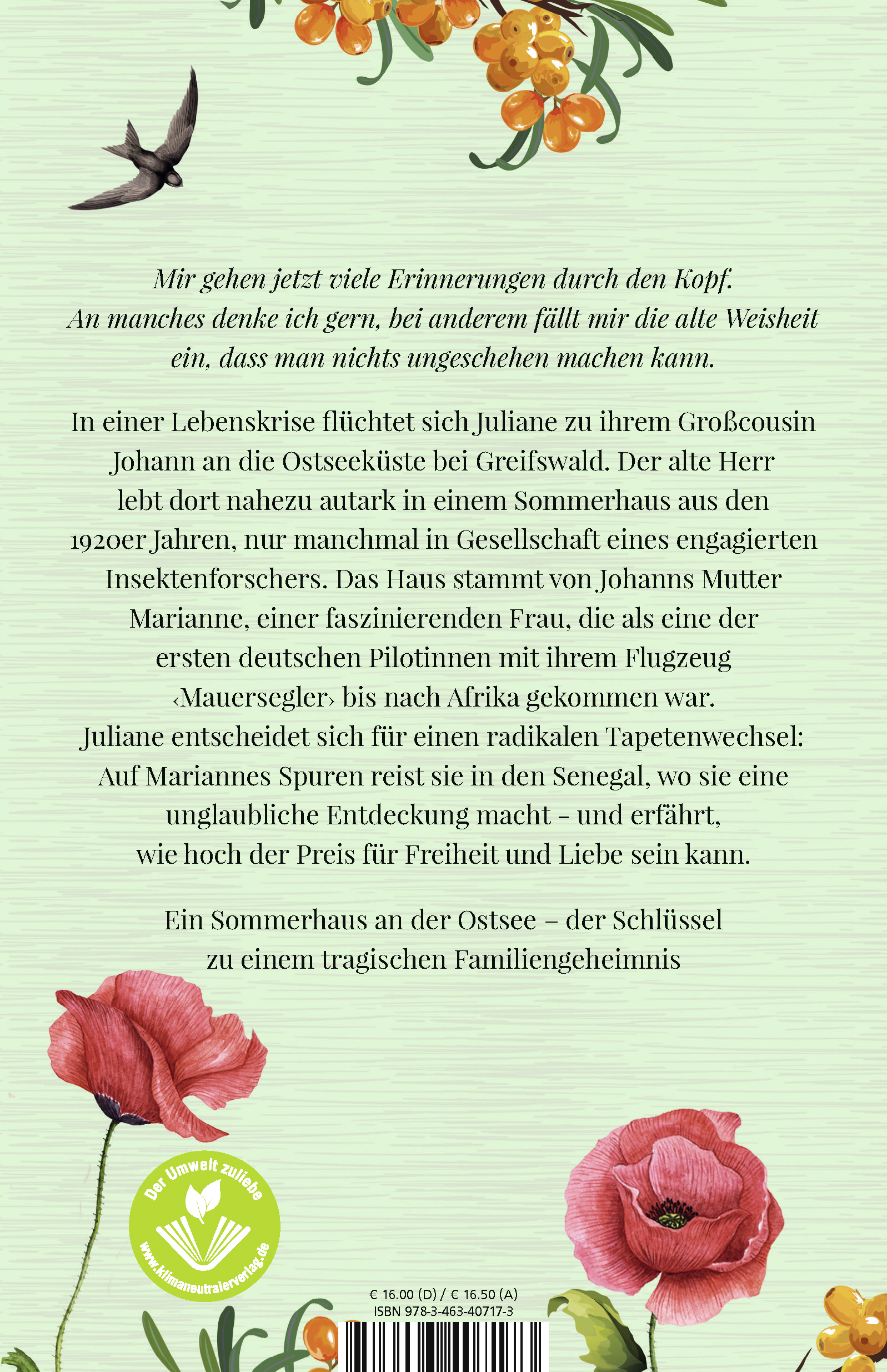 Rückseitencover Mauersegler