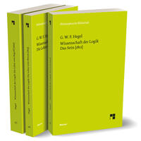 Vorderes Coverbild Hegel: Wissenschaft der Logik. Band 1+2