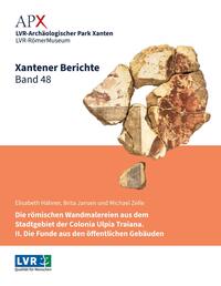 Vorderes Coverbild Xantener Berichte Band 48