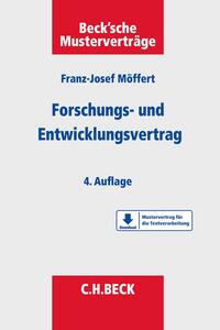 Vorderes Coverbild Forschungs- und Entwicklungsvertrag