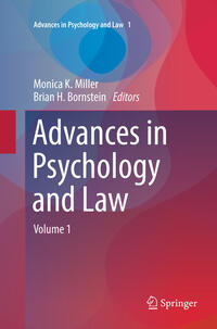 Vorderes Coverbild Advances in Psychology and Law