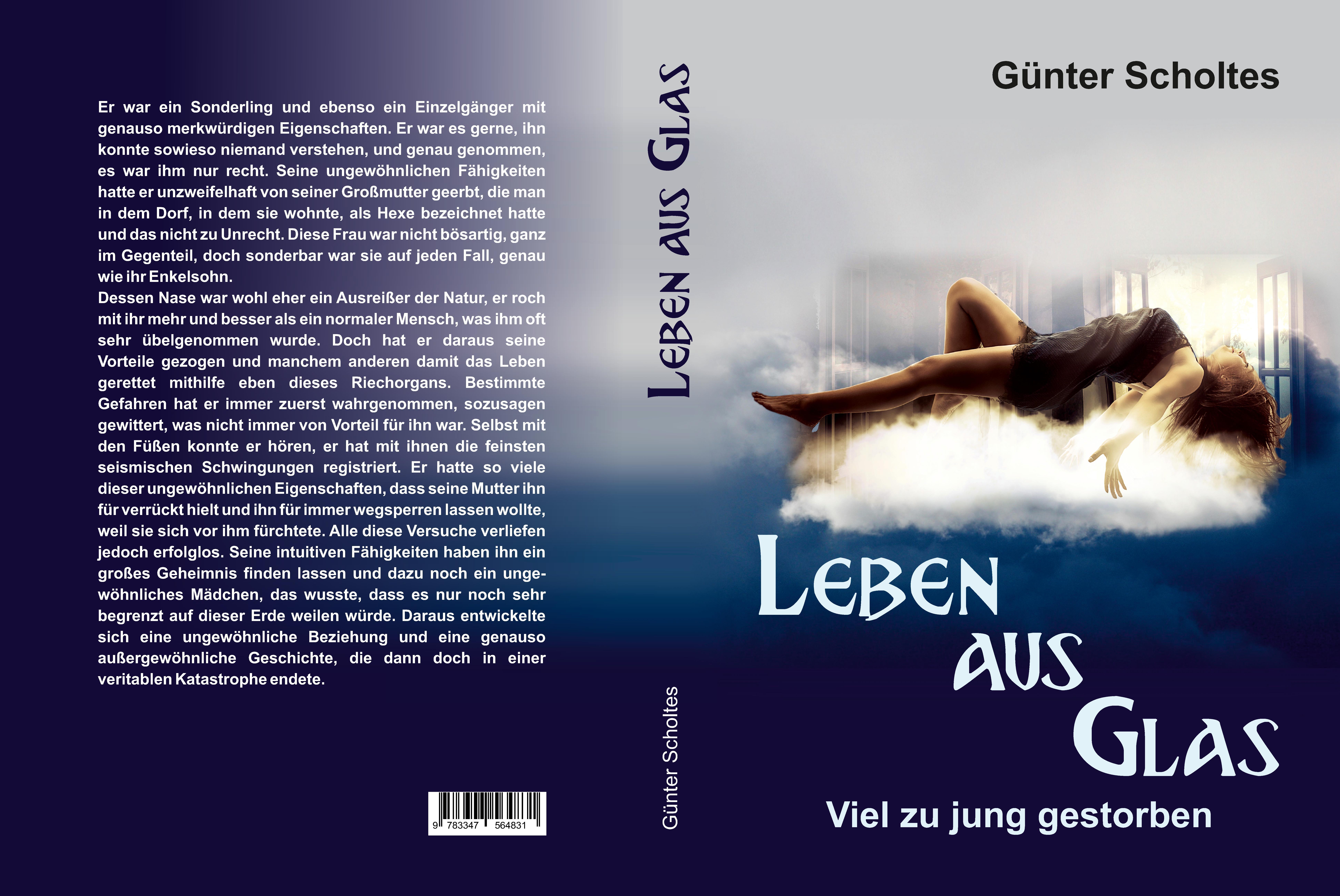 Gesamtes Coverbild Leben aus Glas — Viel zu jung gestorben