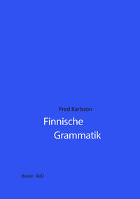 Vorderes Coverbild Finnische Grammatik