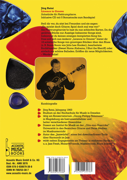 Rückseitencover Licence To Groove