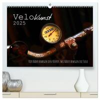 Vorderes Coverbild Velo Kunst (hochwertiger Premium Wandkalender 2025 DIN A2 quer), Kunstdruck in Hochglanz