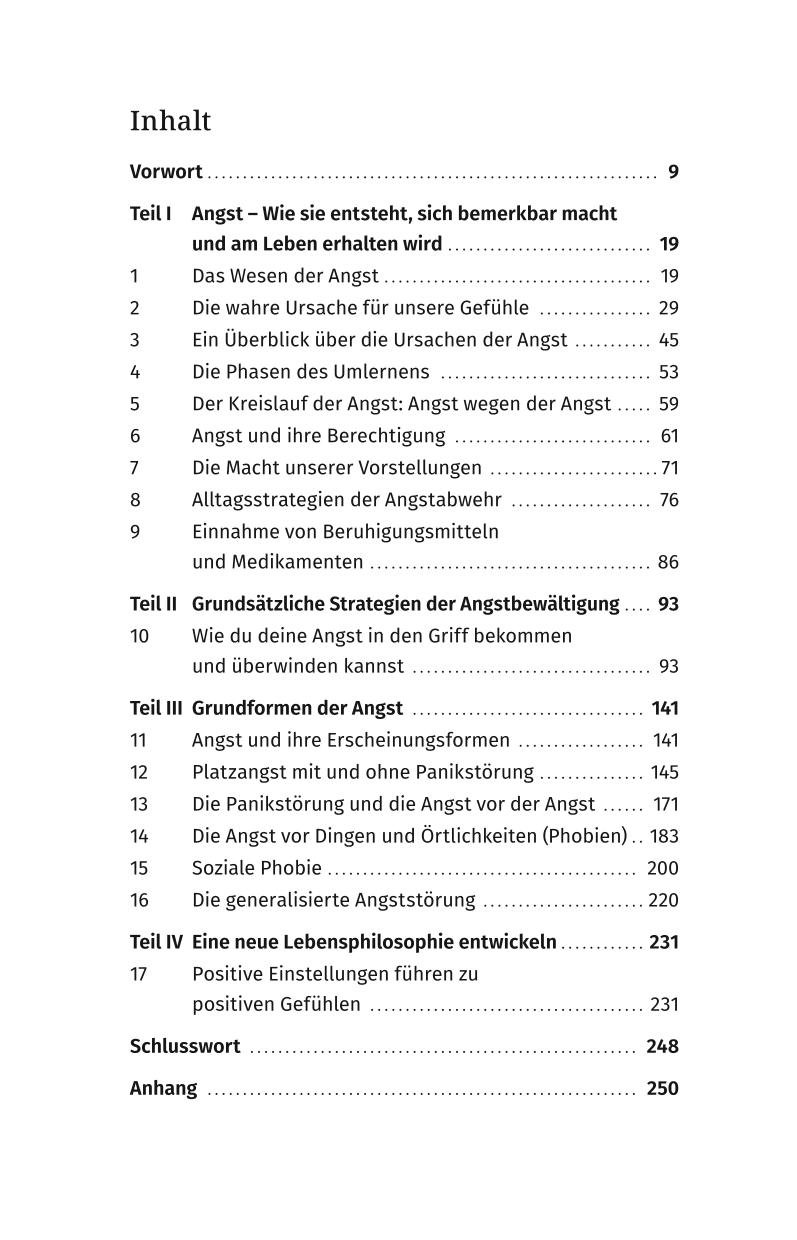 Beispielinhalt (Bild) Ängste verstehen und überwinden