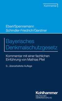 Vorderes Coverbild Bayerisches Denkmalschutzgesetz
