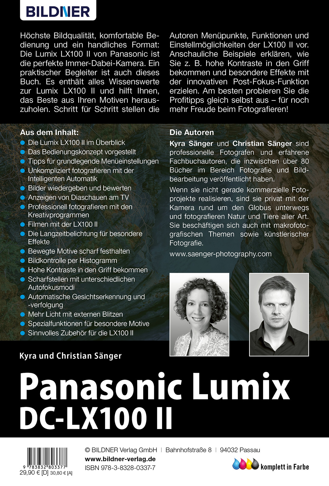 Rückseitencover Panasonic Lumix DC-LX 100 II