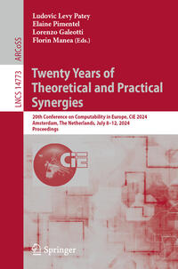 Vorderes Coverbild Twenty Years of Theoretical and Practical Synergies