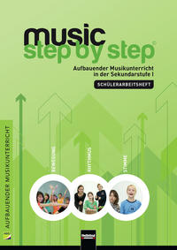 Vorderes Coverbild Music Step by Step 1. Schülerarbeitsheft
