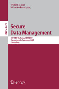 Vorderes Coverbild Secure Data Management