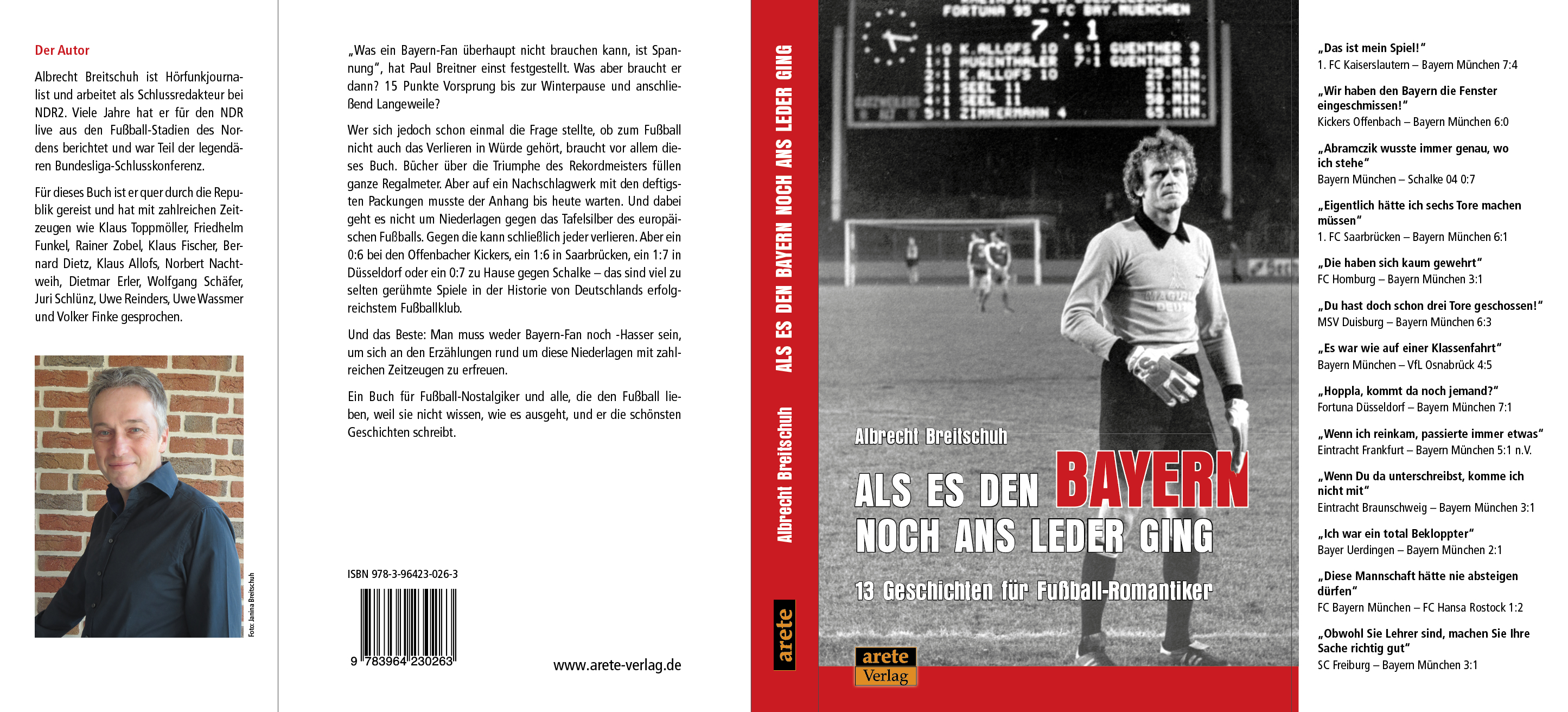 Gesamtes Coverbild Als es den Bayern noch ans Leder ging ... zumindest manchmal