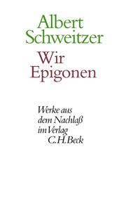 Vorderes Coverbild Wir Epigonen