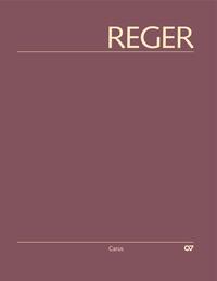 Vorderes Coverbild Reger-Werkausgabe, Bd. II/6: Lieder mit Orchesterbegleitung