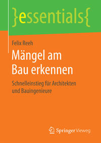 Vorderes Coverbild Mängel am Bau erkennen