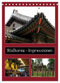 Vorderes Coverbild Südkorea – Impressionen (Tischkalender 2026 DIN A5 hoch), CALVENDO Monatskalender