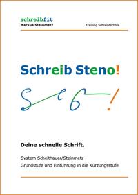 Vorderes Coverbild Schreib Steno! System Scheithauer/Steinmetz