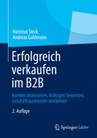 Vorderes Coverbild Erfolgreich verkaufen im B2B