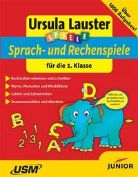 Vorderes Coverbild Sprach- und Rechenspiele für die 1.Klasse