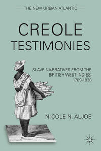 Vorderes Coverbild Creole Testimonies