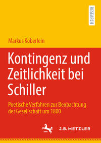 Vorderes Coverbild Kontingenz und Zeitlichkeit bei Schiller