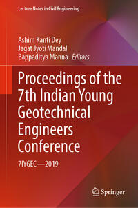 Vorderes Coverbild Proceedings of the 7th Indian Young Geotechnical Engineers Conference