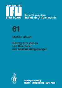 Vorderes Coverbild Beitrag zum Ziehen von Blechteilen aus Aluminiumlegierungen