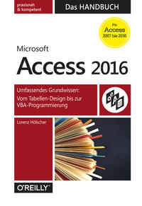 Vorderes Coverbild Access 2016 – Das Handbuch (Für Access 2007 bis 2016)