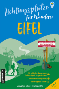 Vorderes Coverbild Lieblingsplätze für Wanderer - Eifel