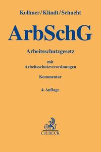 Vorderes Coverbild Arbeitsschutzgesetz