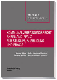 Vorderes Coverbild Kommunalverfassungsrecht Rheinland-Pfalz für Studium, Ausbildung und Praxis
