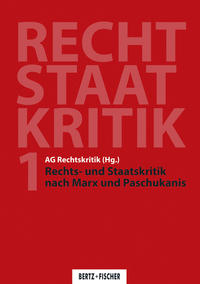 Vorderes Coverbild Rechts- und Staatskritik nach Marx und Paschukanis