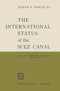 Vorderes Coverbild The International Status of the Suez Canal