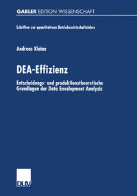 Vorderes Coverbild DEA-Effizienz