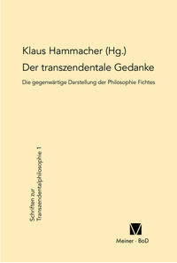Vorderes Coverbild Der transzendentale Gedanke