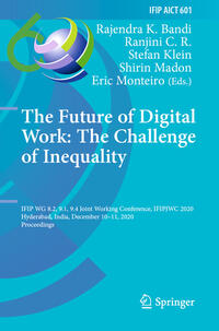 Vorderes Coverbild The Future of Digital Work: The Challenge of Inequality