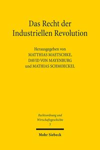 Vorderes Coverbild Das Recht der Industriellen Revolution