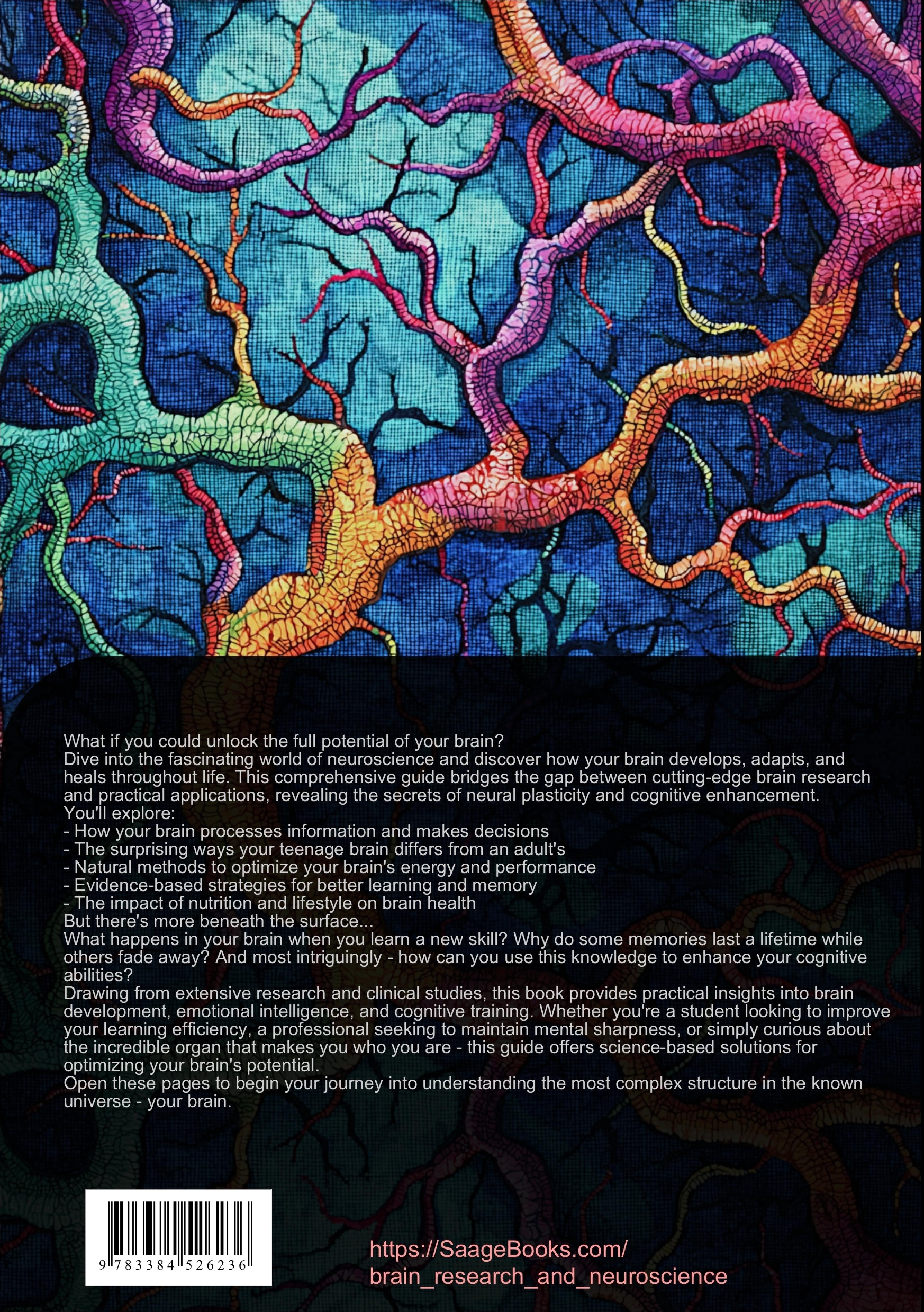 Rückseitencover Brain Research and Neuroscience: Understanding Brain Energy, Training, and Damage