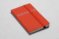 Vorderes Coverbild Notizbuch Hamburg