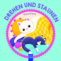 Vorderes Coverbild Drehen und Staunen - Haustiere