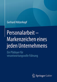 Vorderes Coverbild Personalarbeit - Markenzeichen eines jeden Unternehmens