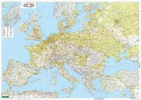 Vorderes Coverbild Europa, Wandkarte 1:3.500.000, Magnetmarkiertafel, freytag & berndt