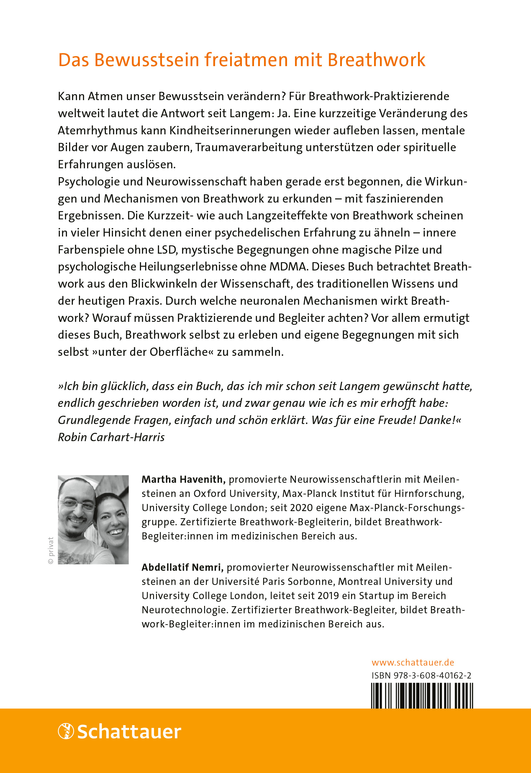 Rückseitencover Atemkraft - Das Breathwork-Handbuch