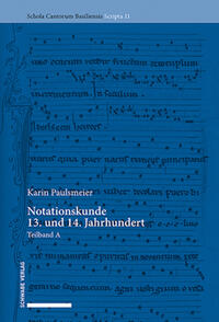 Vorderes Coverbild Notationskunde 13. und 14. Jahrhundert