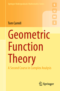 Vorderes Coverbild Geometric Function Theory