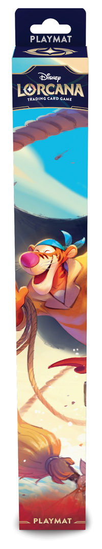 Vorderes Coverbild Disney Lorcana TCG: Archazias Insel - Spielmatte Tigger