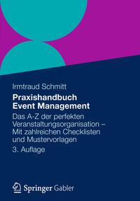 Vorderes Coverbild Praxishandbuch Event Management