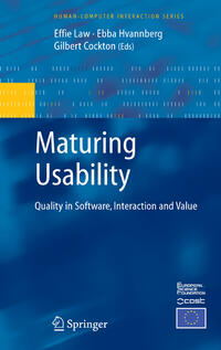 Vorderes Coverbild Maturing Usability
