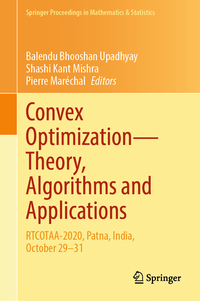Vorderes Coverbild Convex Optimization—Theory, Algorithms and Applications