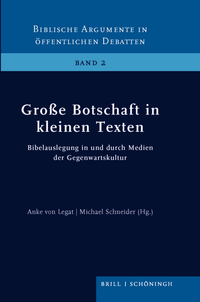 Vorderes Coverbild Große Botschaft in kleinen Texten
